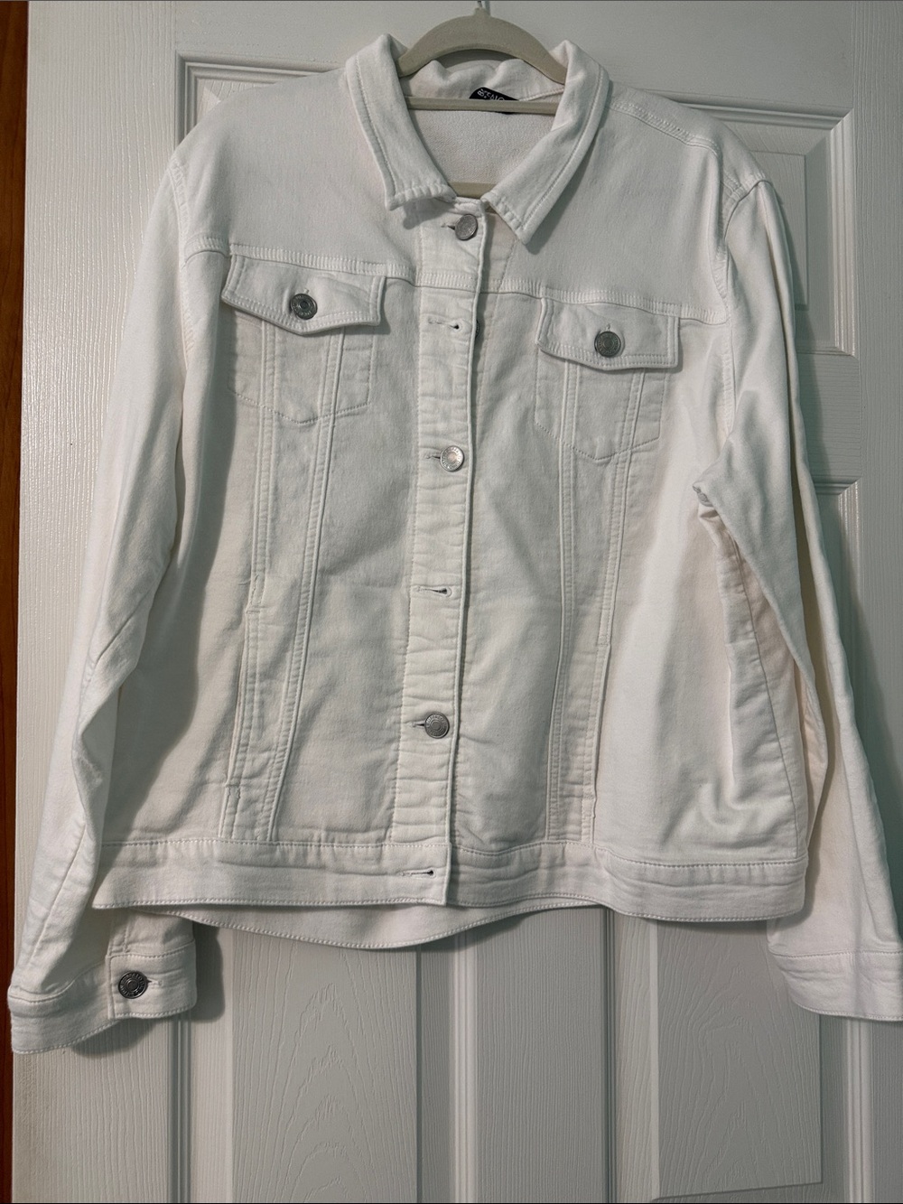 Buffalo David Bitton White Crewneck Top